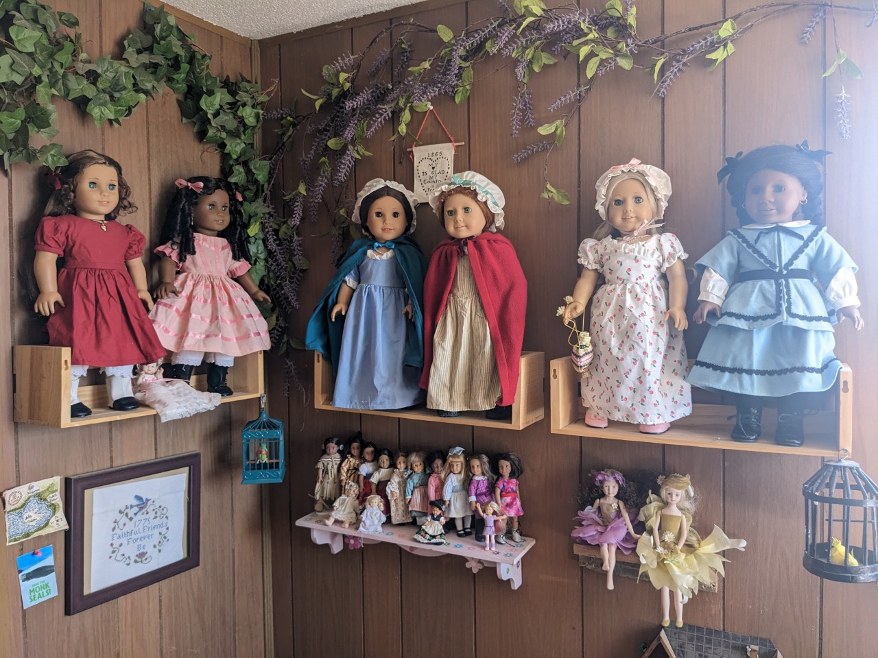 The Doll Room Closet  Dandridge House Dolls