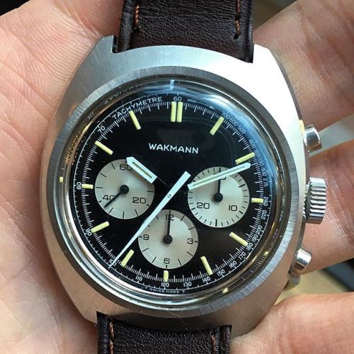 Wakmann with clean dial, creamy patina, and a killer case. Check it on the site. via Instagram http: