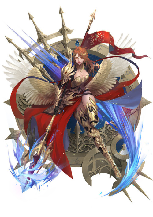 Spear  Yeonhu . www.artstation.com/artwork/J5NY0
