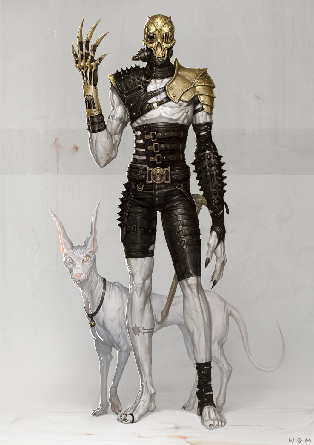 steampunktendencies:  Steampunk Cyborg by Bruno Câmara  Original by Young Hwan