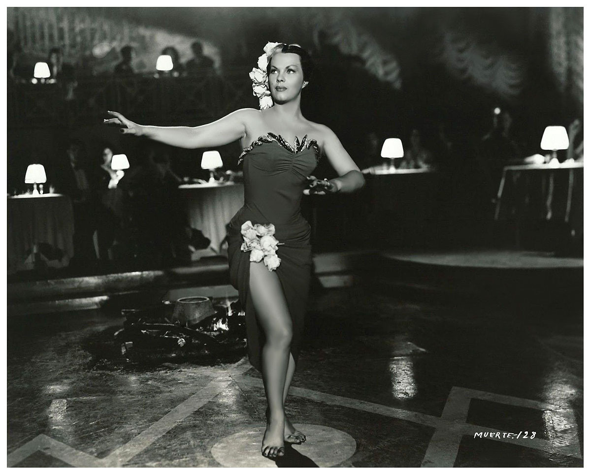 Tongolele       (aka. Yolanda Montes)Appearing in a publicity still for the 1953