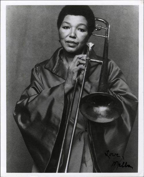 Melba Liston, an accomplished trombone instrumentalist, composer, and arranger, born in 1926. “Havin