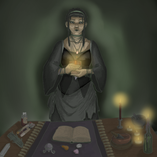 Ivy Groeder. Because Of Course I Have To Draw The Character That Was Mentioned Once In Episode 6, Just