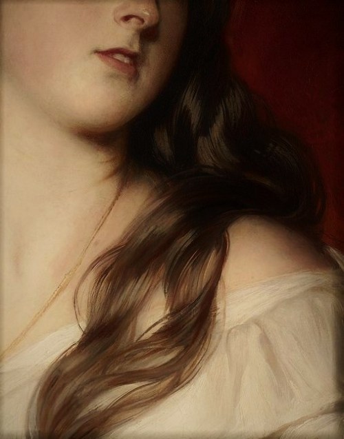 papillon-de-mai: Franz Xaver Winterhalter  — An intimate portrait of Queen Victoria, comm