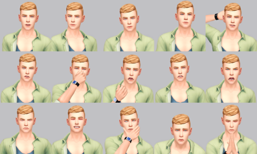 wyattssims: EXPRESSIVE POSE PACK (C.A.S. &amp; In-Game) A long long time ago, when I first start