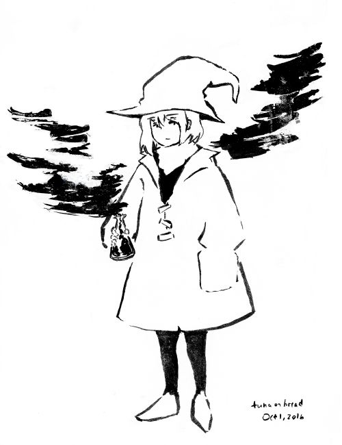 tunaonbread: I’ll be participating in Inktober. Please follow the adventures of this little wi