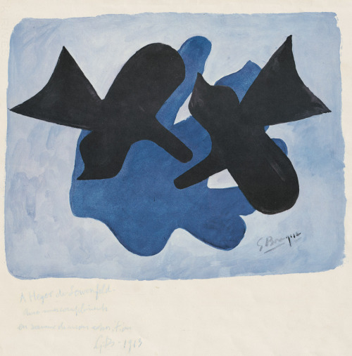 nobrashfestivity: Georges Braque  Birds 1958-1961 More 
