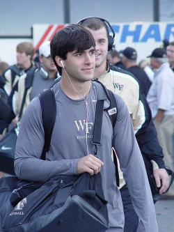 taylorrockymtn:  Wake Forest quarterback Riley Skinner shows us all that he has more than one way to play ball. 
