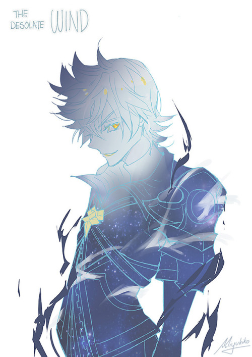 miyukiko:   [KH]  desolate wind, deep water, fallen earth.I heard you guys wanted a version of these guys so I give you the norted