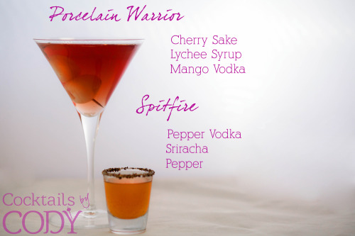 cocktailsbycody: And now, part two in my Fairy Tale Cocktail line! These again, are my original work