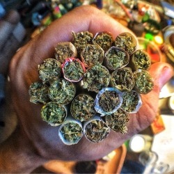 higheramerica:  My meds for the week…