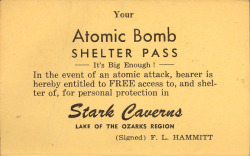 danismm:    Stark Caverns Atomic Bomb Pass by Neato Coolville   