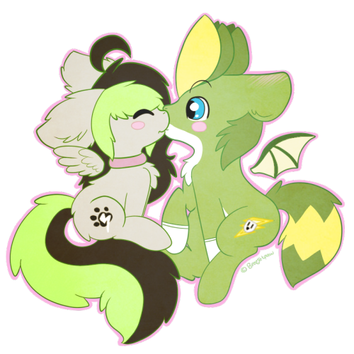 miss-jessiie:  Commission 2/10 Chibi Bree and Short Circuit. :3  HNNNG OMG <333 Too cute! ^w^
