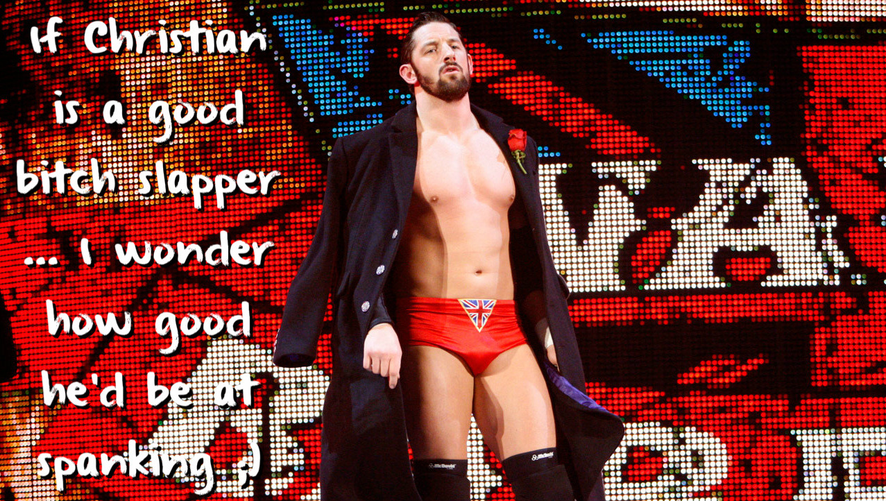 wrestlingssexconfessions:  I had this steamy dream a few weeks ago about Wade Barrett.