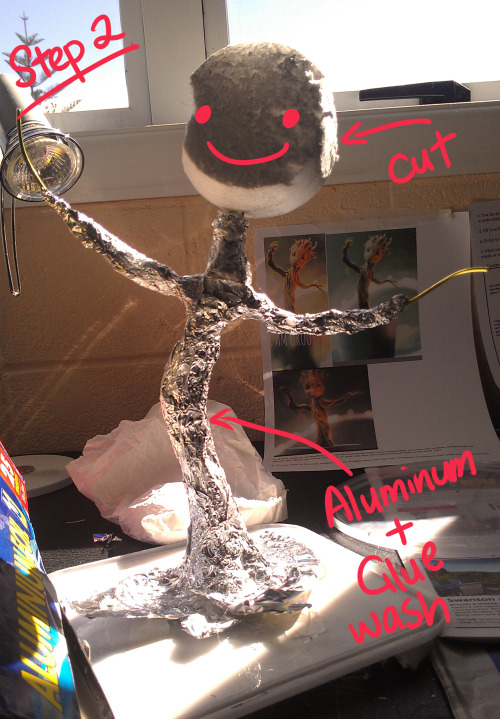 How To Make Your Own Baby Groot Sculpture