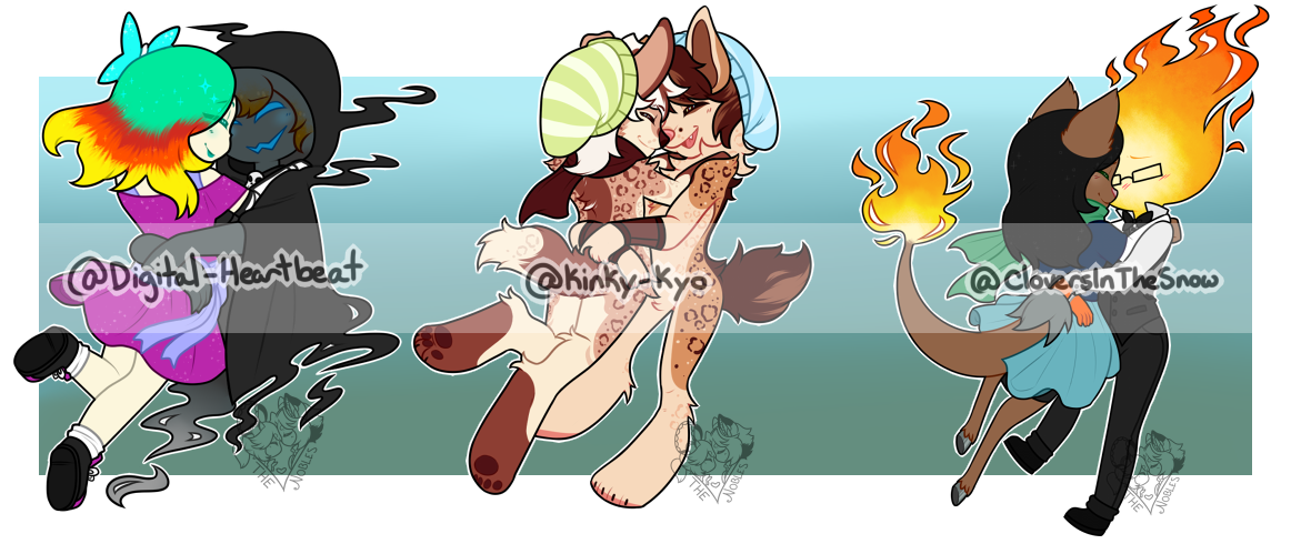 pic Couple Pose Ych thenobles chibi couple ych open