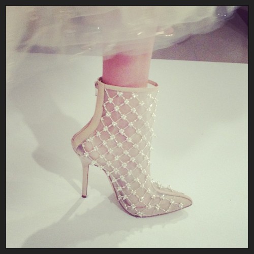 Boots of glory at #oscardelarenta