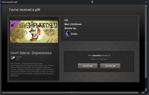 THANK YOU SO MUCH @askdrakomod! I’VE BEEN WANTING THIS! >w< MERRY CHRISTMAS YA DRAGON BUTT! YAAAAAAAAYYYY!!