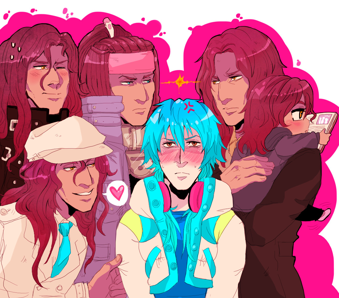 monsieurpaprika:  quite the harem you got there aoba-boy, you should open up a mink