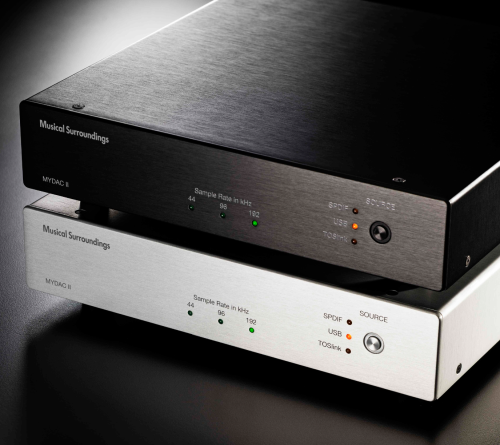 musicalsurroundings:  The Musical Surroundings MYDAC II is the first digital-to-analog converter using MODR (Musically Optimized Digital Reconstruction). Designer Mike Yee’s digital reconstruction technology, developed over the past 3 years, is software