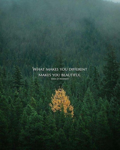 secretlifeoflara: ‘ what makes you different, makes you beautiful’