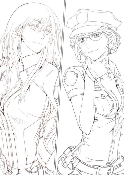 So… This can be new Ratana’s project…Rumours say it can be new one-shot ^^ She’s not sure when it will be, but she REALLY wants to draw these badass women.–I have to say, I can’t wait to see motorbike girl in action :D