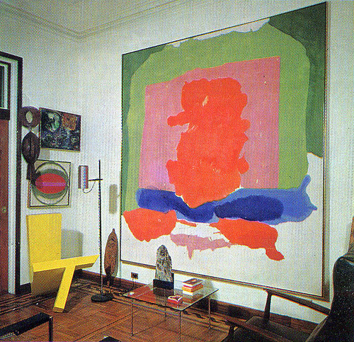 annmuddy:   Helen Frankenthaler and Robert Motherwell’s home 