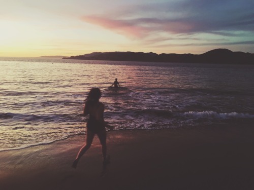 washing off the week~ china beach, san francisco, ca