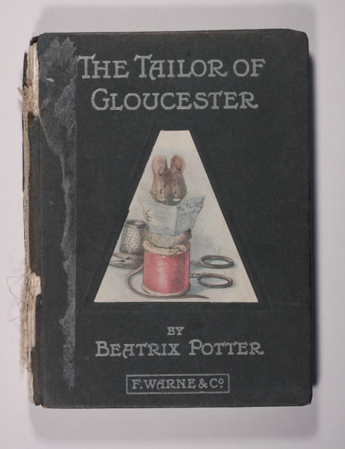 Well loved and worn scarce First EditionThe Tailor of Gloucester by Beatrix Potter - Published 1903