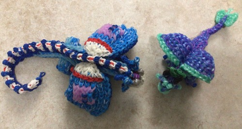 AYO I GOT ANOTHER RUBBER BAND DRAGON!!!