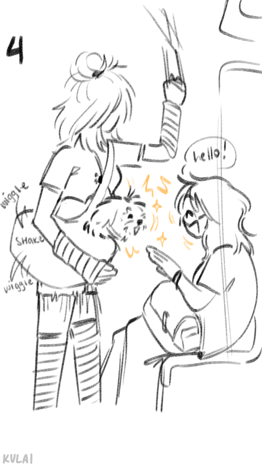 Little Comic About What Happened To Me On The Train Omw To A Coffee Shop (twt)