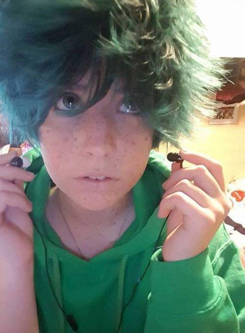 My baby girl gave me permission to publish those beautiful pics she took as my UAda Deku, too lucky 