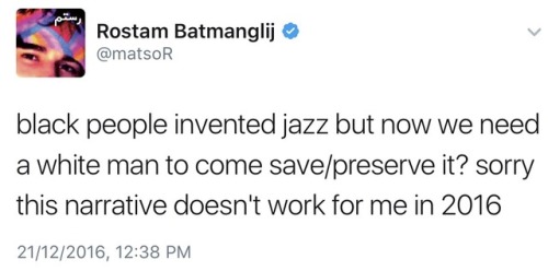 scarlettqueen21: teamvampireweekend: Rostam Batmanglij on La La Land and Moonlight