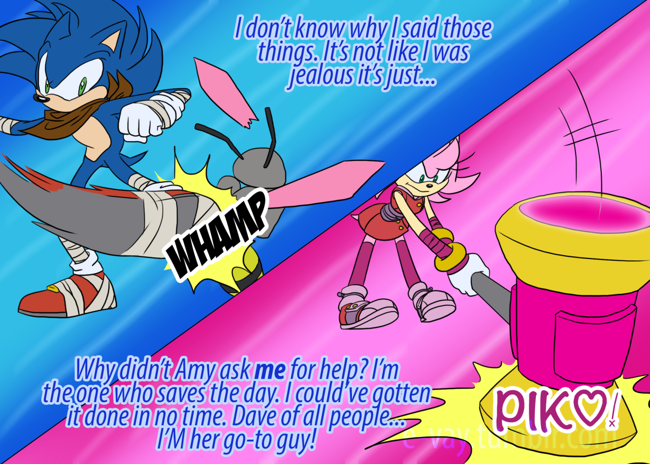 Everything SonAmy (Sonic x Amy comic dubs) 