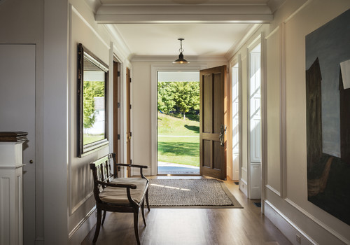 georgianadesign:  Historic farmhouse renovation, New York. Crisp Architects.