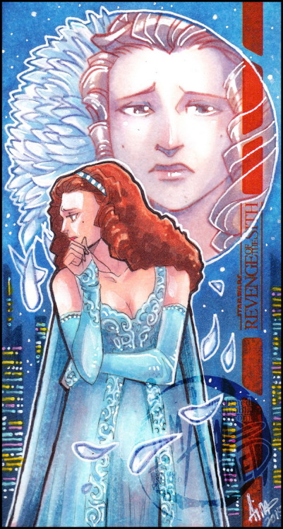 spazzbot:aimosketchcard:STAR WARS: REVENGE OF THE SITH 3D ARTIST RETURNS“Padme’s Fear” and “Anakin’s