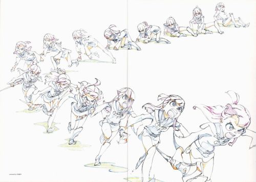 ca-tsuka:  A little post to celebrate the success of Little Witch Academia 2 project by Studio Trigger on Kickstarter.Congratulations, mr Yoh Yoshinari ! 