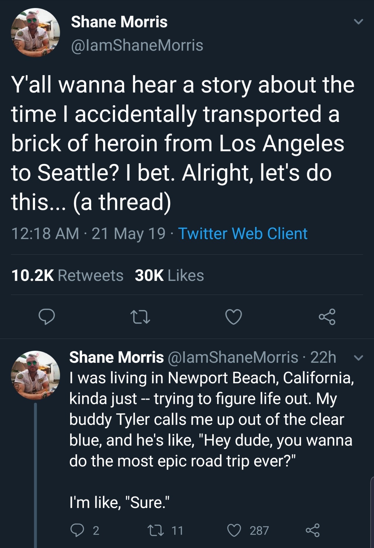 johnbrowndidnothingwrong:  lala-the-rebel:  catchymemes:    Holy fuck-  https://medium.com/@IamShaneMorris/i-lied-i-made-the-whole-thing-up-now-im-in-huge-trouble-e59da5831105