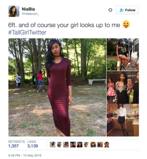 princessfailureee: dailydot: #TallGirlTwitter shows all women are ‘allowed’ to wear hee