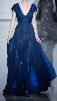 Dollyribbon:  Inspired: The Tardis In The Form Of Couture. [Designs By Elie Saab,