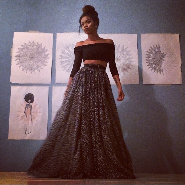 wasiawasia:  More skirt shenanigans 🌻 Remember when I said it? I told you that