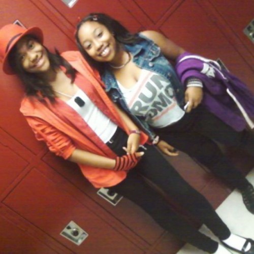 #Tbt me and bruklyn freshmen year lol ugly ass picture..