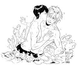 deliciest:  It’s been a while since the last time I draw this babies but they still give me all the FREELS ;3; 