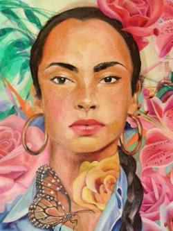 fyblackwomenart:  Sade by  Serena Saunders