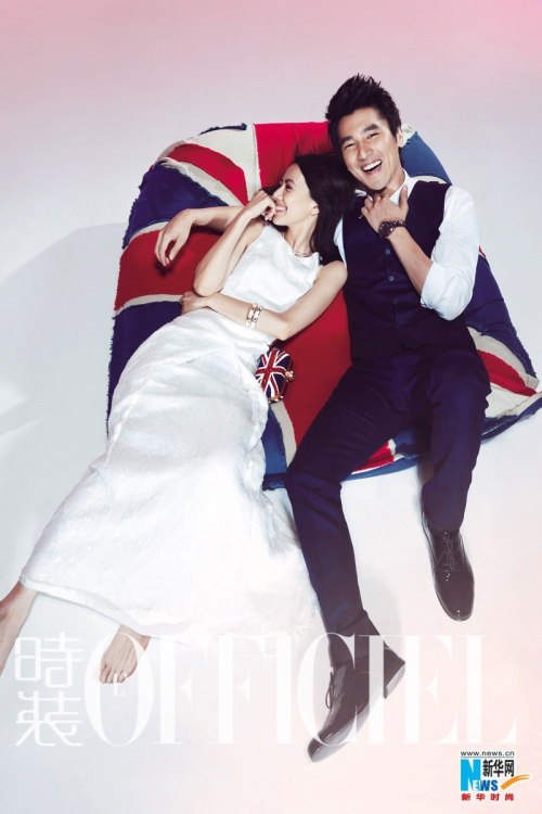Gao Yuanyuan, Mark Chao Для L’Officiel Hommes China 07/2012