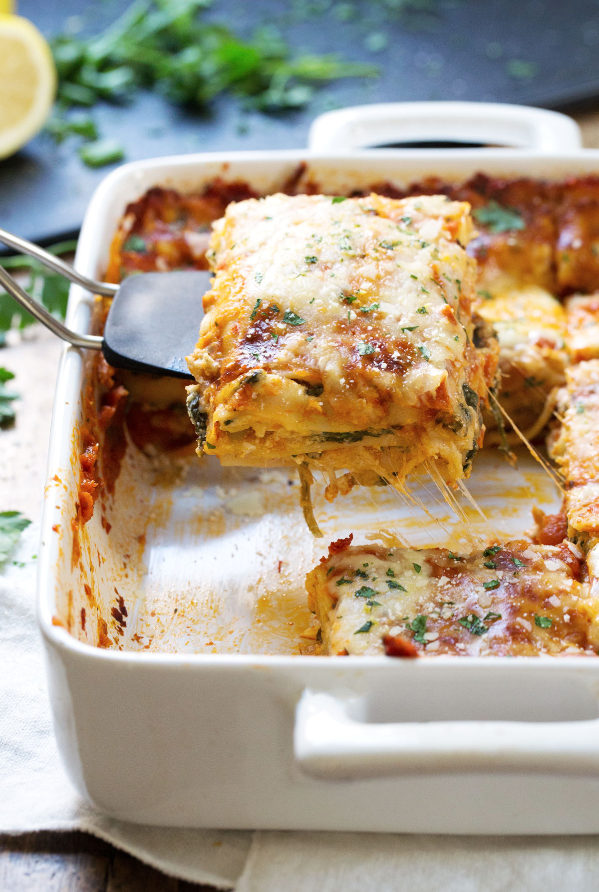 do-not-touch-my-food:  Tomato Lasagna Florentine
