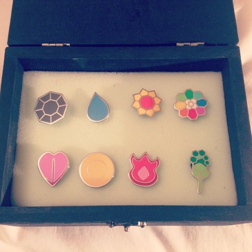 superhamish:  hamishmash:  Justin has been giving me Pokemon badges all year one by one and with the 8th one he proposed.  people are still reblogging 