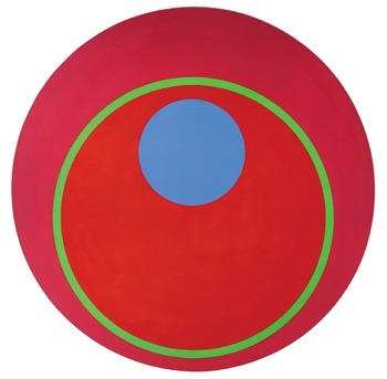 Alexander Liberman, Sun II, 1962. Acrylic on canvas, private collection. Source