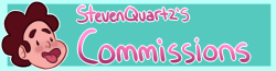 stevenquartz:  StevenQuartz’s commissions So, I’m going to open commissions so I could get some money in my wallet. The prices will be in pounds (£), as thats the currency I use. You’ll have to convert it if you use a different currency. I can