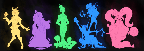 Out Of The Depths Of Hell And BackUs Spawn Of The Black And WhiteCover Our Souls With Robes Of BlackEntangle